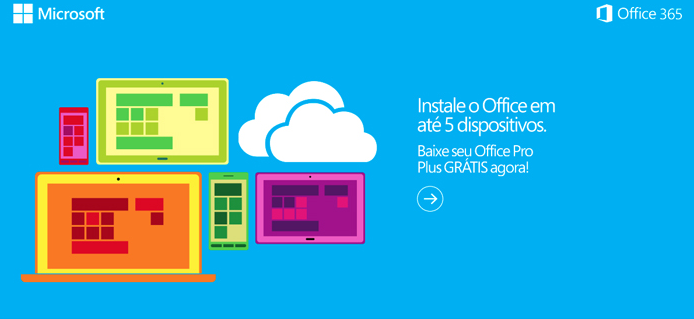 Instale o Office 365 em até 5 dispositivos