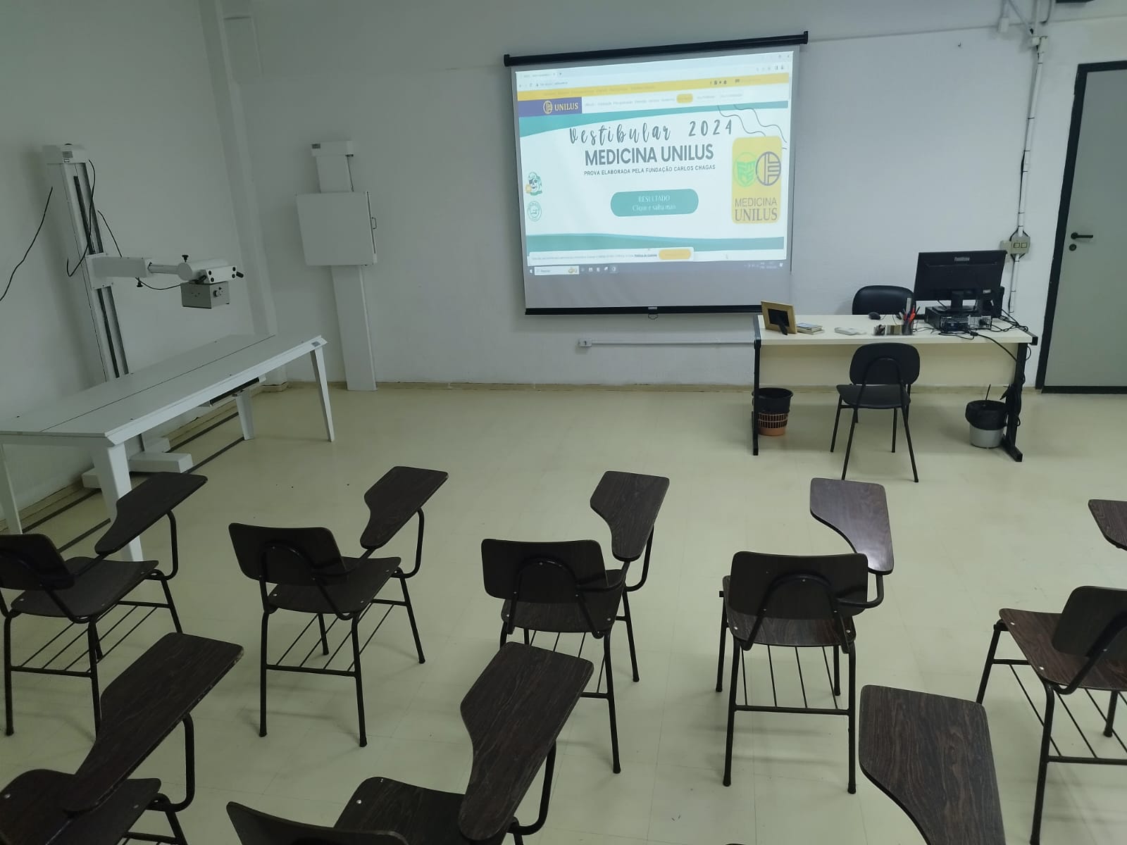 Infraestrutura do curso de Tecnologia em radiologia