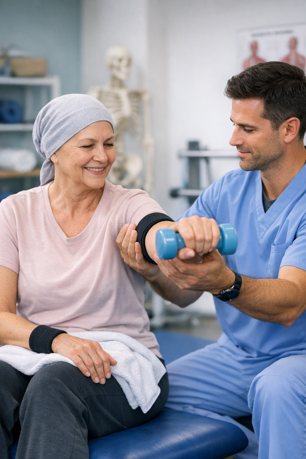 Imagem ilustrativa do curso de FISIOTERAPIA EM ONCOLOGIA